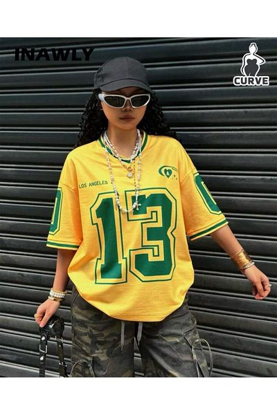 Touz Moda Μπλουζάκι Τζέρσεϊ 13 Αριθμός Τζέρσεϊ