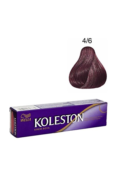 wella koleston SİNGLE SAÇ BOYASI & NO: 4/6 KIZIL VİYOLE