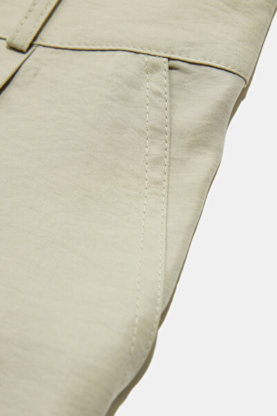 W Collection Light Gray Relaxed Cut Pants