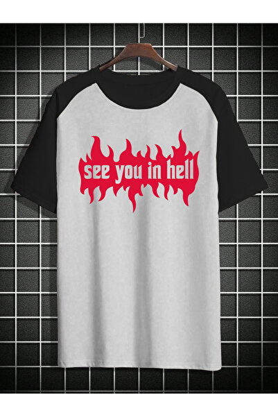 Velostra Unisex Vă vezi pe alți lumi cu imprimeu supradimensionat tricou