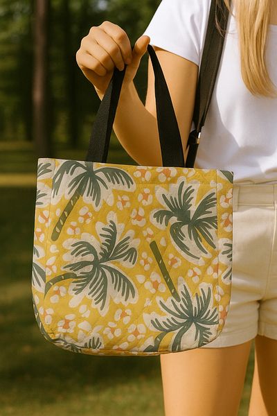 SER&YAT Patterned Cloth Bag |   Durable, Lightweight and Stylish Design
