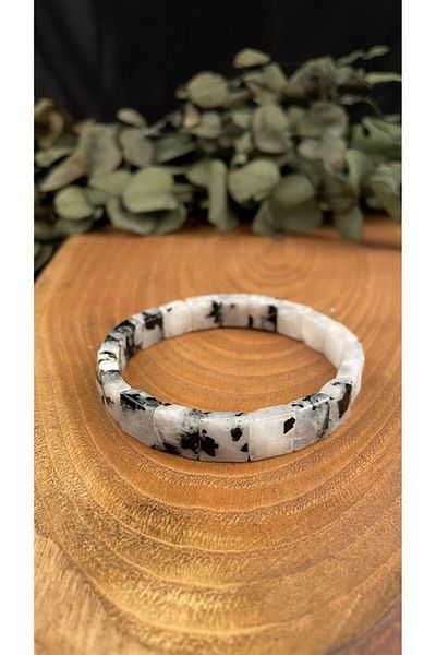 Dünya Doğal Taş Moon Stone Bracelet