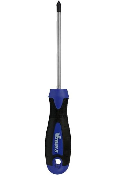 VTOOLS 2x100mm Magnetic Phillips Screwdriver, Professional & Multi-Purpose, VT2117
