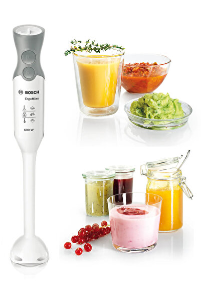 Bosch ErgoMixx Blender de mână 600 W Alb, Window grey