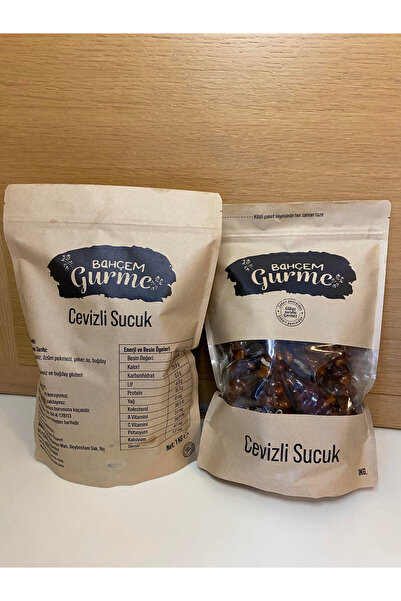 Bahçem Gurme Cevizli Sucuk 500 Gr