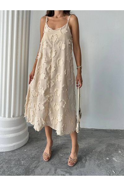 BE CHİC ROCHIE DE ZILNICĂ DE FEMEI CU GÂRĂ IN V DETALIE CU CIUCURI SG4711