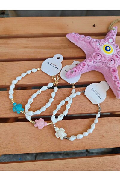 elbi bijuteri Triple Turtle Bracelet