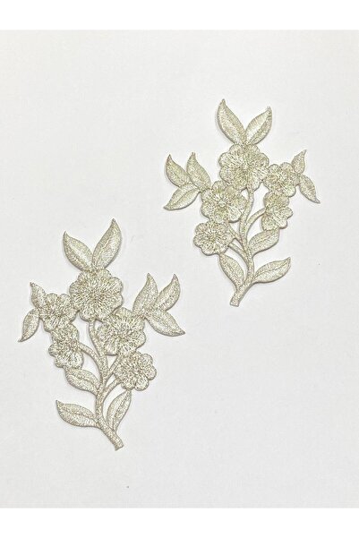 karantuhafiye Срібна блискуча аплікація, що приклеюється праскою / Блискуча а...