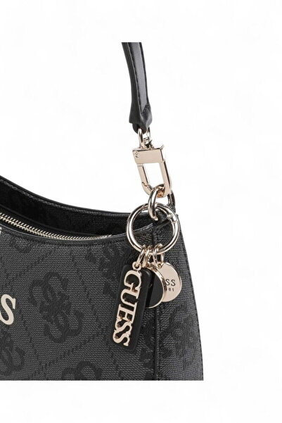 Guess Noelle II Антрацитова жіноча сумка через плече HWOS9672180