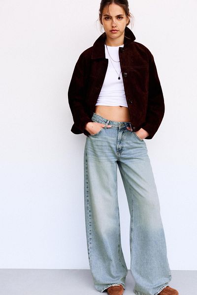 Pull & Bear Loose-fit oversize jeans