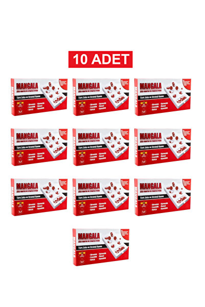 MANGALA Strateji ve Akıl Oyunu 2 Kişilik Zeka Oyunları Çocuk Kutu Oyunları 10 Adet