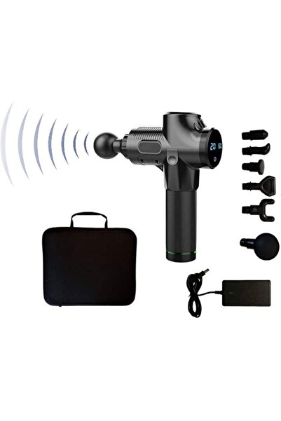 COOYA Professional sports ultra-professional deep tissue massage,6 heads|suitcase includes,relieves pain