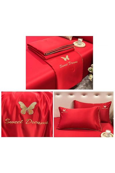 CHIRASO Bedding Set with Duvet Cover 200x230, Classic Sheet 240x245cm, 2 Pillowcases 45x75
