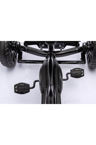 Nichiduta Kart pentru copii Speed Blue, structura metalica, cu pedale si roti silentioase din spuma