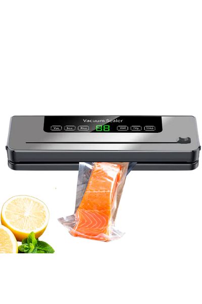 OEM RAPAZ TREND Food vacuum sealer, 120w, 60kpa, 5 wet/dry functions, 15 bags included, cutter included