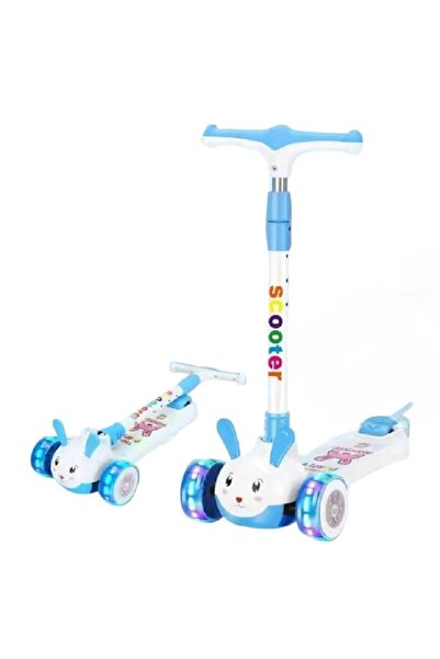 rexa سكوتر للأطفال متعدد الوظائف قابل للطي بثلاث عجلات