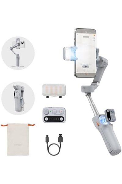 Hohem iSteady X3 3-axis Palm Foldable Smartphone Gimbal Stabilizer for iPhone with Extendable Rod