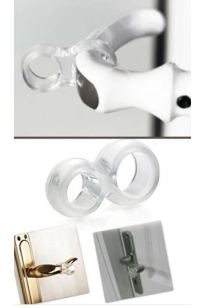 Vivart 8 Adet Plastik Kapı Kolu Stoperi Kapı Kolu Tamponu