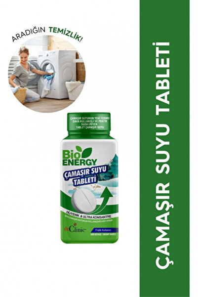 Genel Markalar Bioenergy Tablet Çamaşır Suyu Kar Beyazı 32 ADET