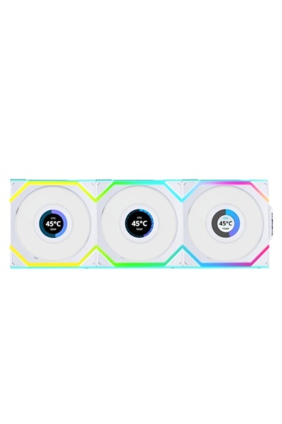 Lian Li Ψυγείο υπολογιστή Lian Li UNIFAN, LED, Λευκό 120 x 124,5 x 28 mm