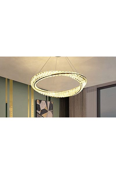 qwell golden chandelier