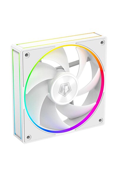 ID-COOLİNG Ventilator AF-127 120mm alb iluminare aRGB