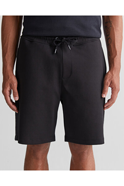 Gant Erkek Siyah Regular Fit Logolu Şort