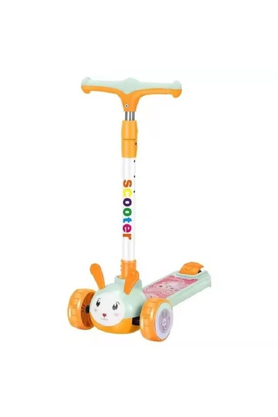 rexa سكوتر للأطفال متعدد الوظائف قابل للطي بثلاث عجلات