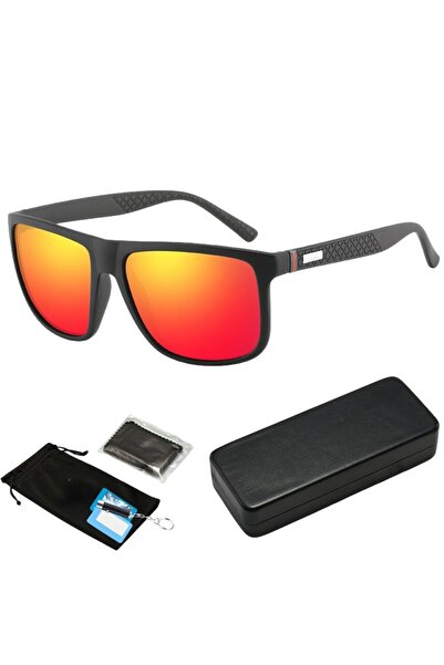 Hipolar Polarized Sunglasses, UV 400 Protection, Black Orange Lens HD13, with...