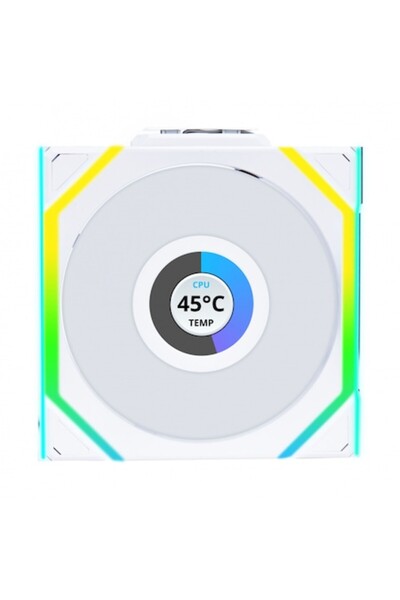 Lian Li Αναπνευστήρας Lian Li UNI FAN SL Ασύρματος LCD Αντίστροφης Λεπίδας AR...
