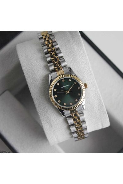 Chaperone Ch002436 Women's Wrist Watch with Steel Band