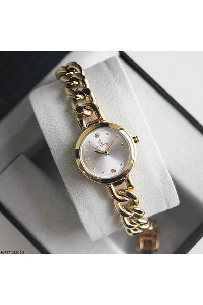 Homies Hm27128S01-2 Women Wrist Watch with Steel Cord