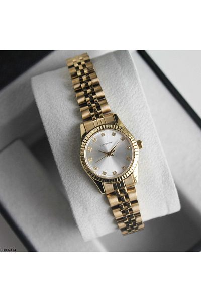 Chaperone Ch002434 Women's Wrist Watch with Steel Band