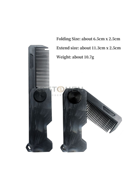 Choice مشط صغير جديد ذو سن واحد، عبوة 1/2/3 في 1، أمشاط قابلة للطي، بلاستيك، ...