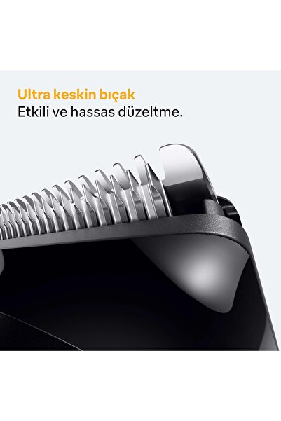 Braun Sakal Düzeltici Series 5, +4 Aksesuar, 40 Uzunluk, Keskin Bıçak, BT5520
