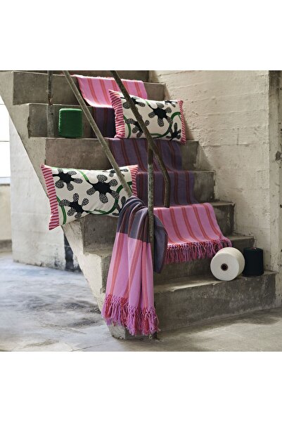 IKEA pătură, roz-portocaliu, 110x170 cm 100% bumbac