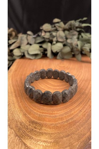 Dünya Doğal Taş Pyrite Stone Bracelet