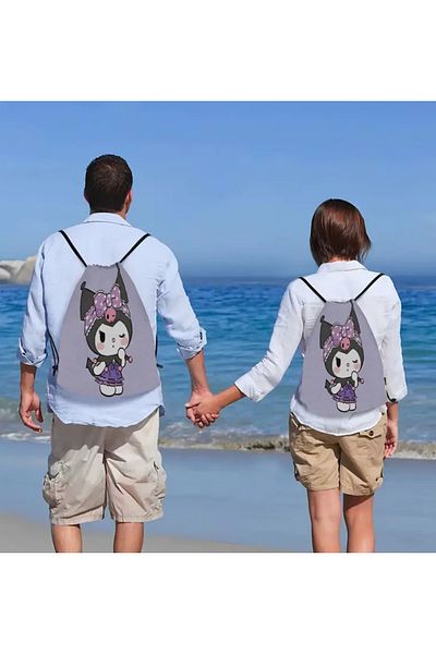So Iconic Lightweight Sports Bag with Sanrio Kuromi Characters