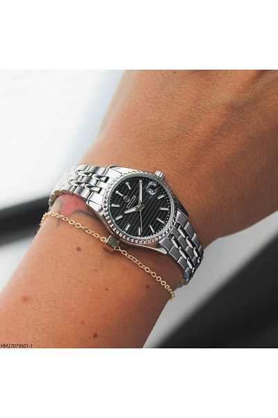 Homies Hm27079S01-1 Women Wrist Watch with Steel Band