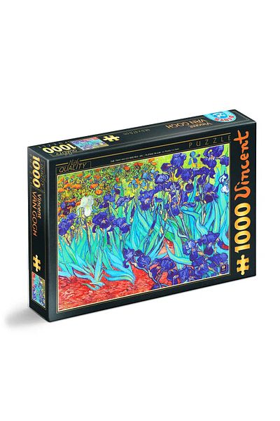D-Toys Puzzle Vincent van Gogh - Irises/Irises - Adult puzzle 1000 pieces