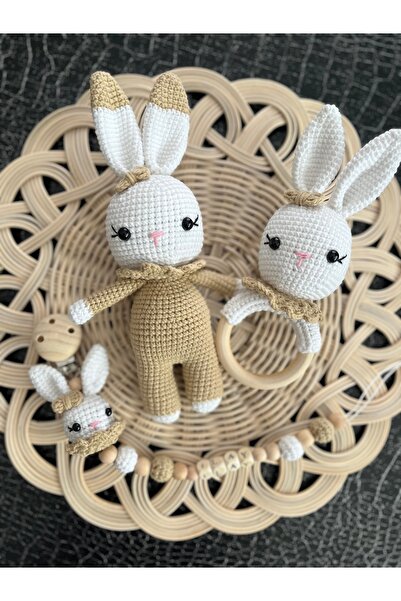 stoks toys Amigurumi Tavşan Yenioğan Set