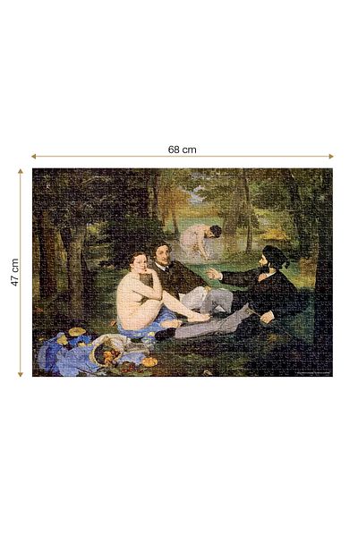 D-Toys Puzzle Édouard Manet - Puzzle adulți 1000 piese - The Luncheon on the Grass