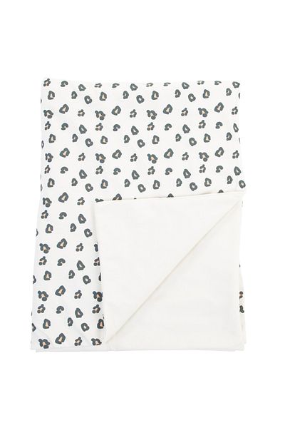 CHILDHOME Jersey Blanket 80x100 cm, Leopard