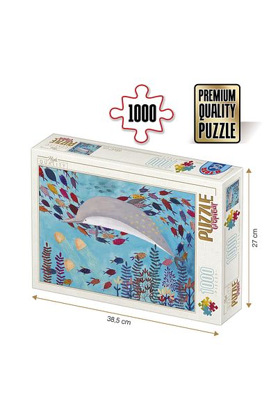 D-Toys Puzzle Kürti Andrea - Adult puzzle 1000 pieces - Tropical - Exotic fish