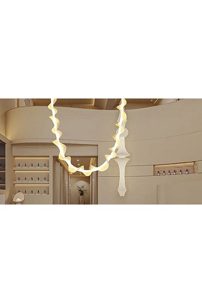 qwell modern hanging chandelier