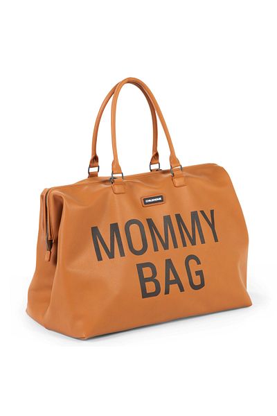 CHILDHOME Geanta de infasat Mommy Bag piele ecologica Maro