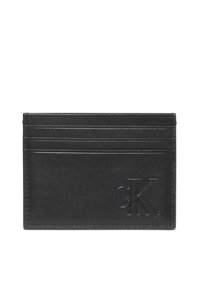 Calvin Klein Pánský černý držák na karty Bold Monogram LV04G1070G-UB1