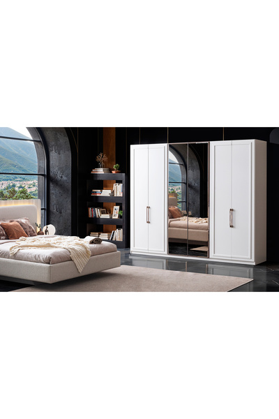 CaddeYıldız Milare 6 Kapılı Gardrop