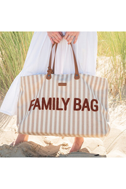 CHILDHOME Geanta Family Bag Nude/Alb