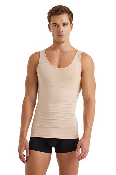 imer Men's Abdominal and Belly Slimming Corset Undershirt
